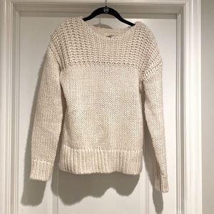 Cream sweater